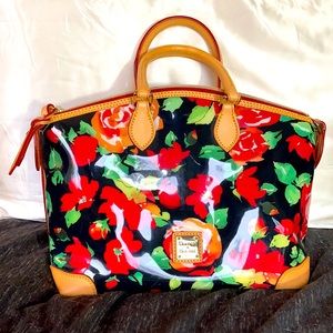 Dooney & Bourke Floral Vinyl Tote